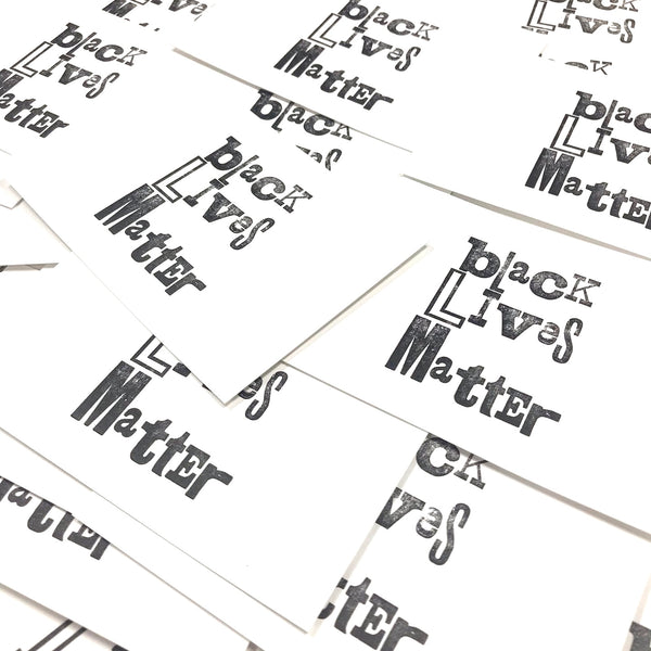 printed goods - activist wear - BLM postcard pack