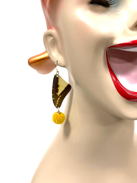 butterfly wings - golden