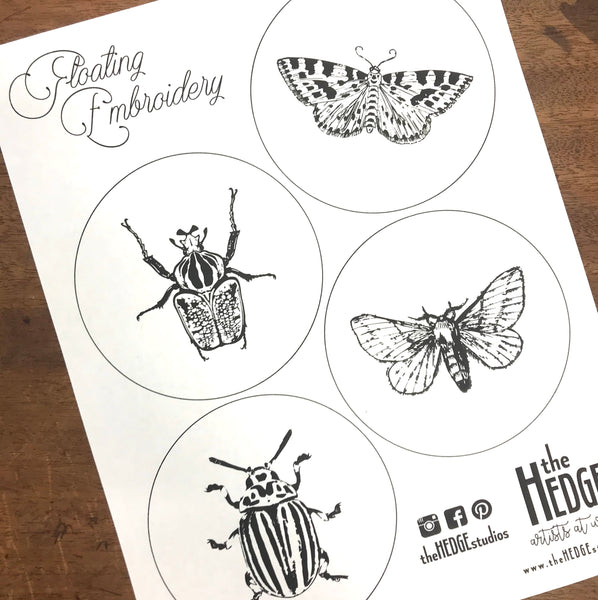 Workshop - Floating Embroidery Kit - At Home