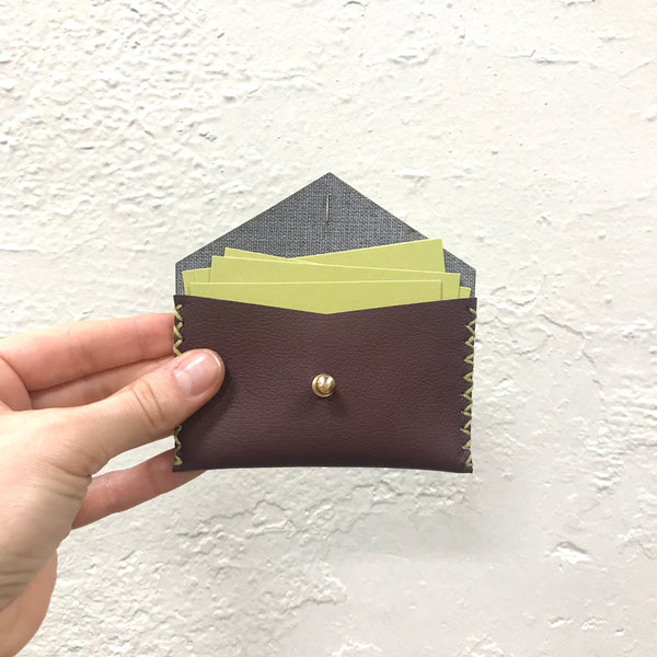 Workshop - Faux Leather Mini Clutch - At Home