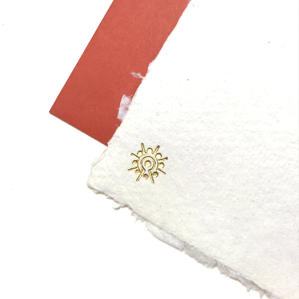 printed goods - sunburst snail mail kit