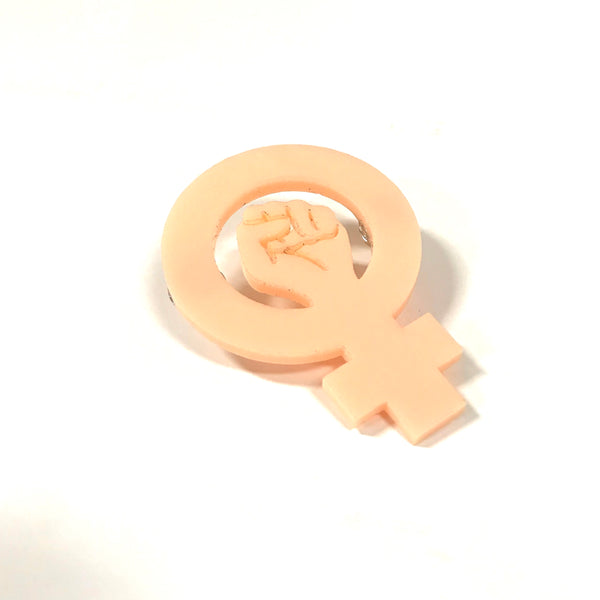 Activist Wear - Girl Power Pin - Pink