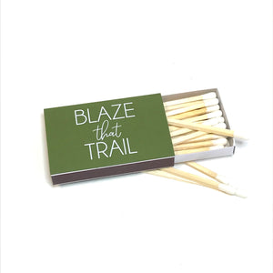 House Wares - blaze that trail match box