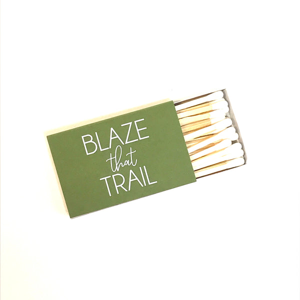 House Wares - blaze that trail match box